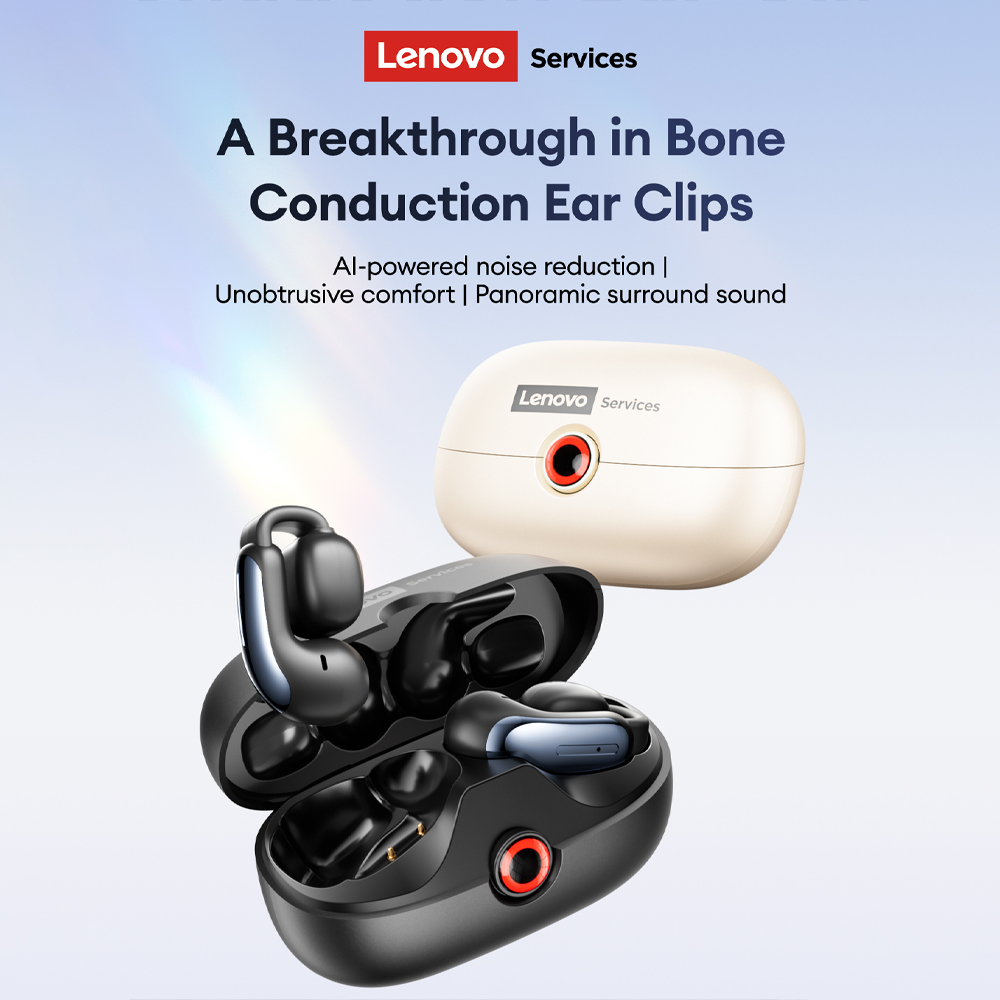 Telephone Headset Office - Lenovo LES-108 Bone Conduction TWS Ear