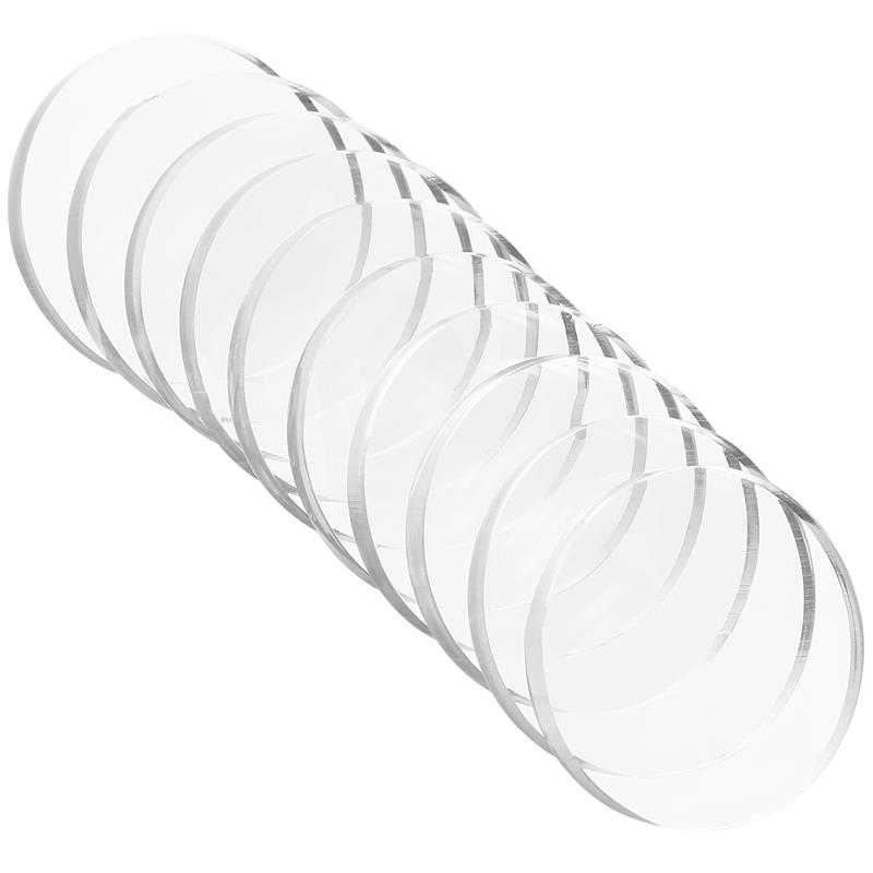 Conference Table Round - 10pcs Glass Table Pad Anti Slip