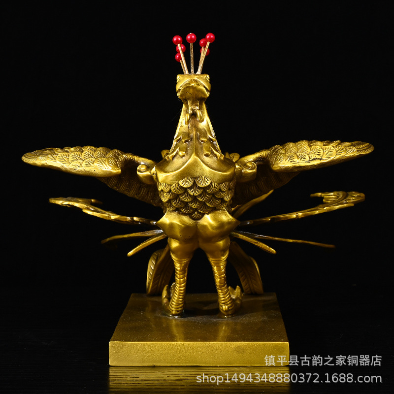 Office Furniture Phoenix - Ornament Brass Han Lucky Charm Living