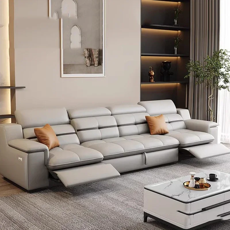 Office Furniture China - Postmodern Brown Living Room Sofas Back