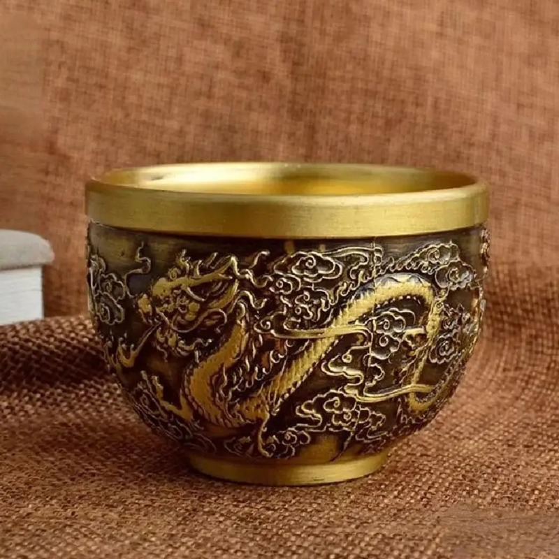 Office Furniture Phoenix - Embossed Dragon Phoenix Cloud Pattern Mini