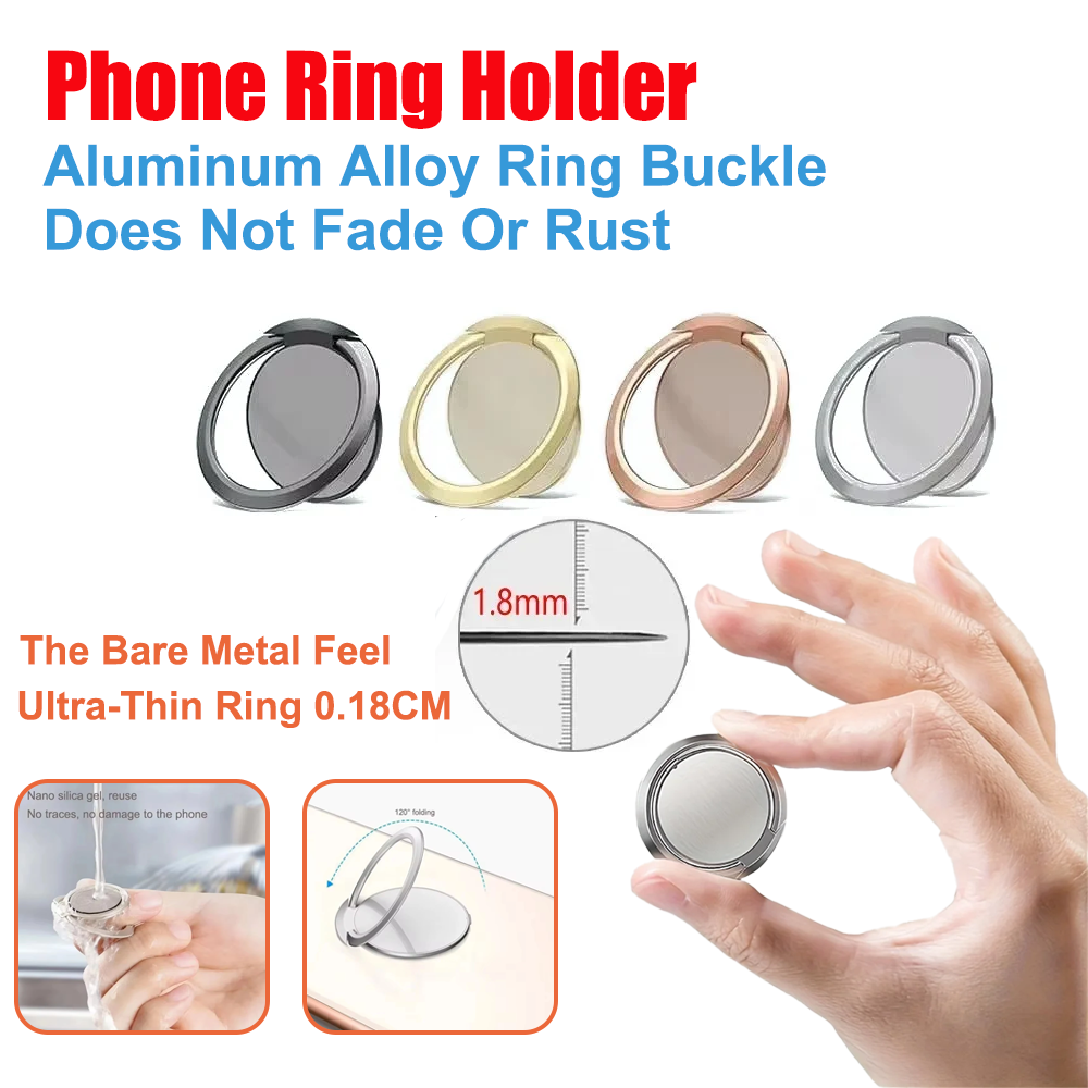 Magazine File Holder - Ultra Thin Metal Ring Holder Stand