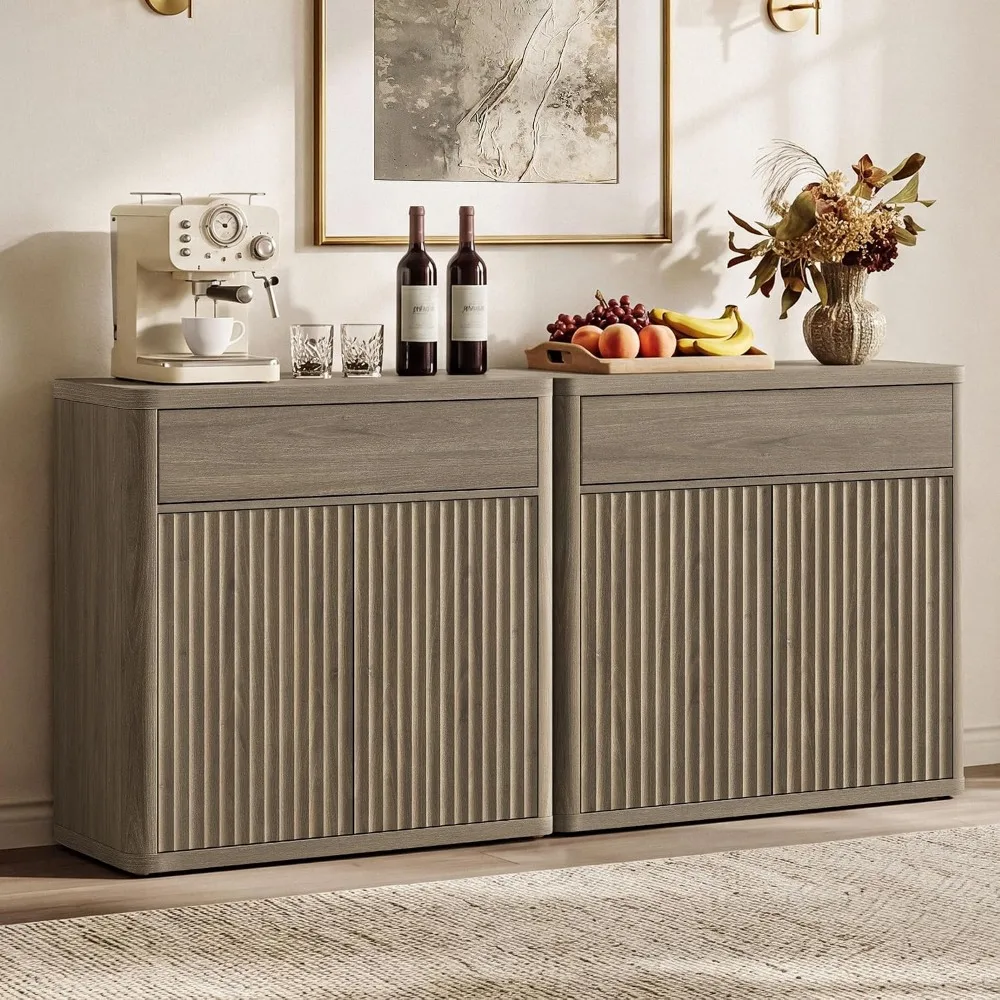 SICOTAS Buffet Cabinet with St - Credenza Office Storage recension och pris