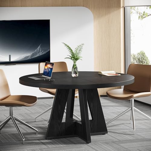 47-Inch Round Conference Table - Conference Table Round recension och pris
