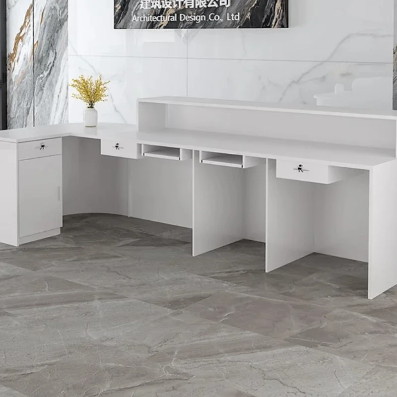 Storage Luxury Reception Desk  - Office Furniture In Usa recension och pris