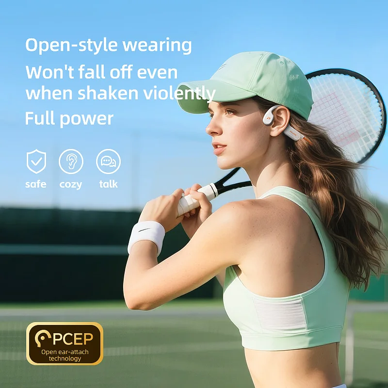 POLVCDG X9 Bone Conduction Ear - Telephone Headset Office recension och pris