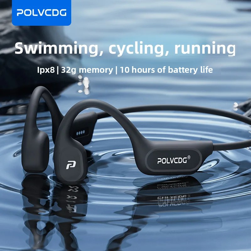 POLVCDG X9 Bone Conduction Ear - Telephone Headset Office recension och pris