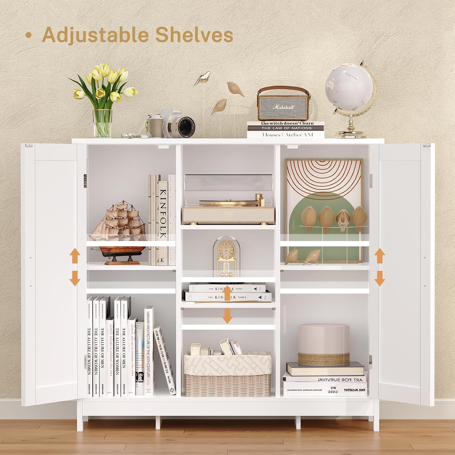 Storage Cabinet With Doors Sto - Credenza Office Storage recension och pris