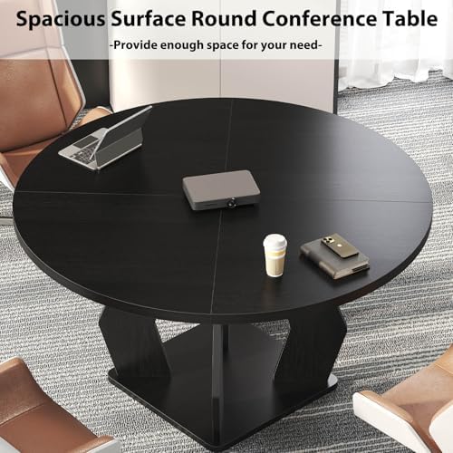 Round Conference Table for 4-6 - Conference Table Round recension och pris