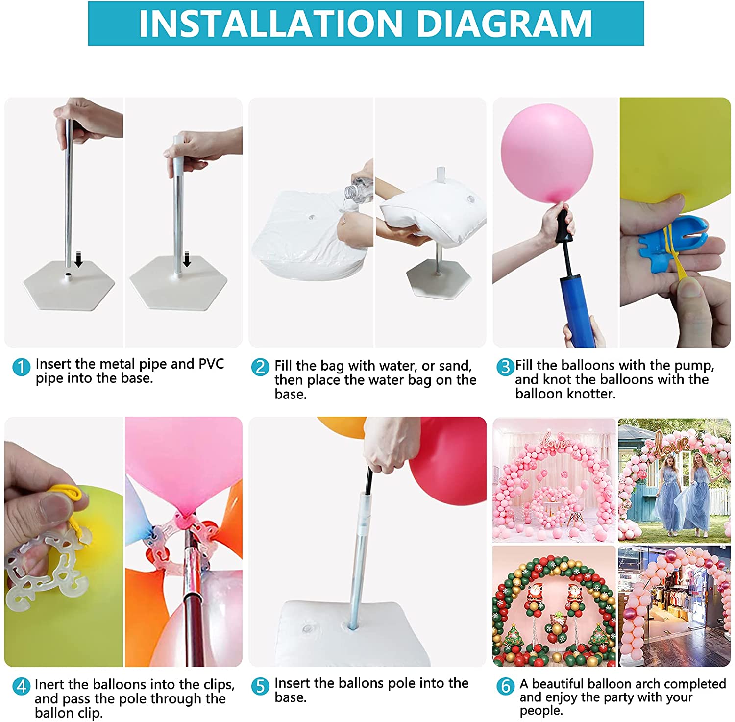 Balloon Arch Set Dining Table  - Conference Table Round recension och pris