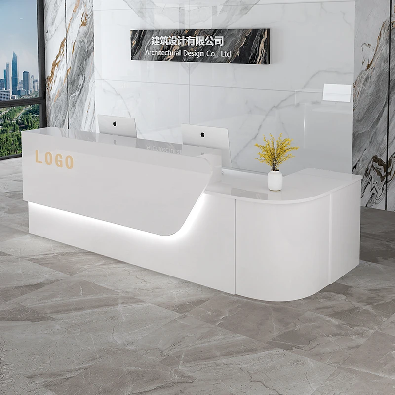 Storage Luxury Reception Desk  - Office Furniture In Usa recension och pris