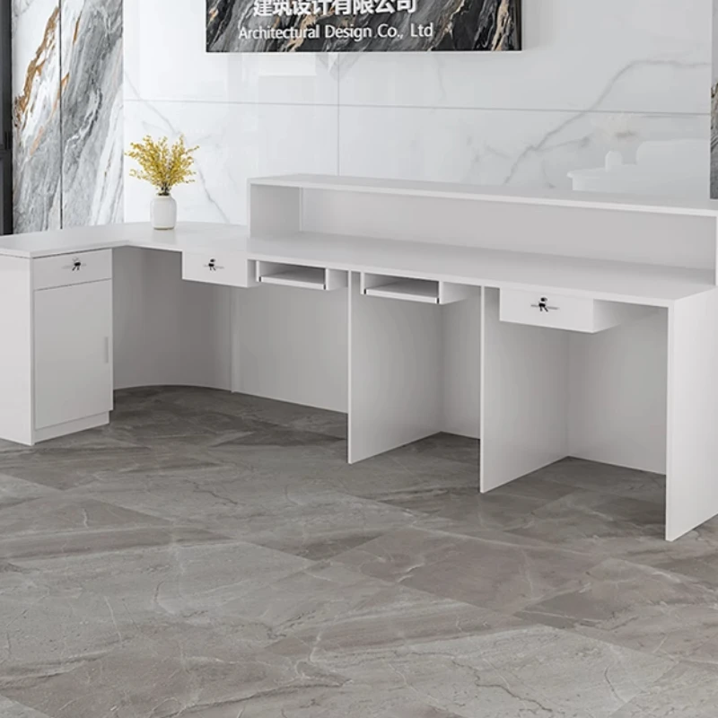 Storage Luxury Reception Desk  - Office Furniture In Usa recension och pris