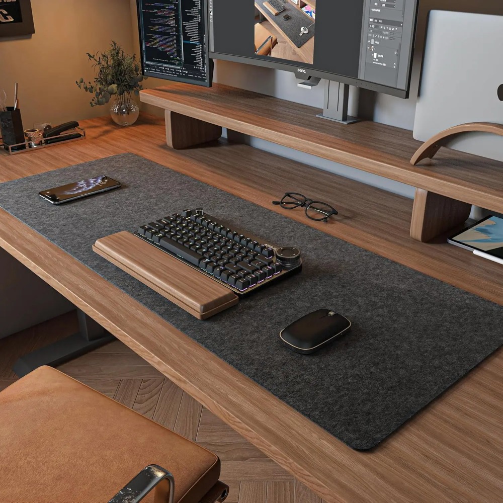 Felt Desk Mat Computer Mat for - Office Furniture China recension och pris