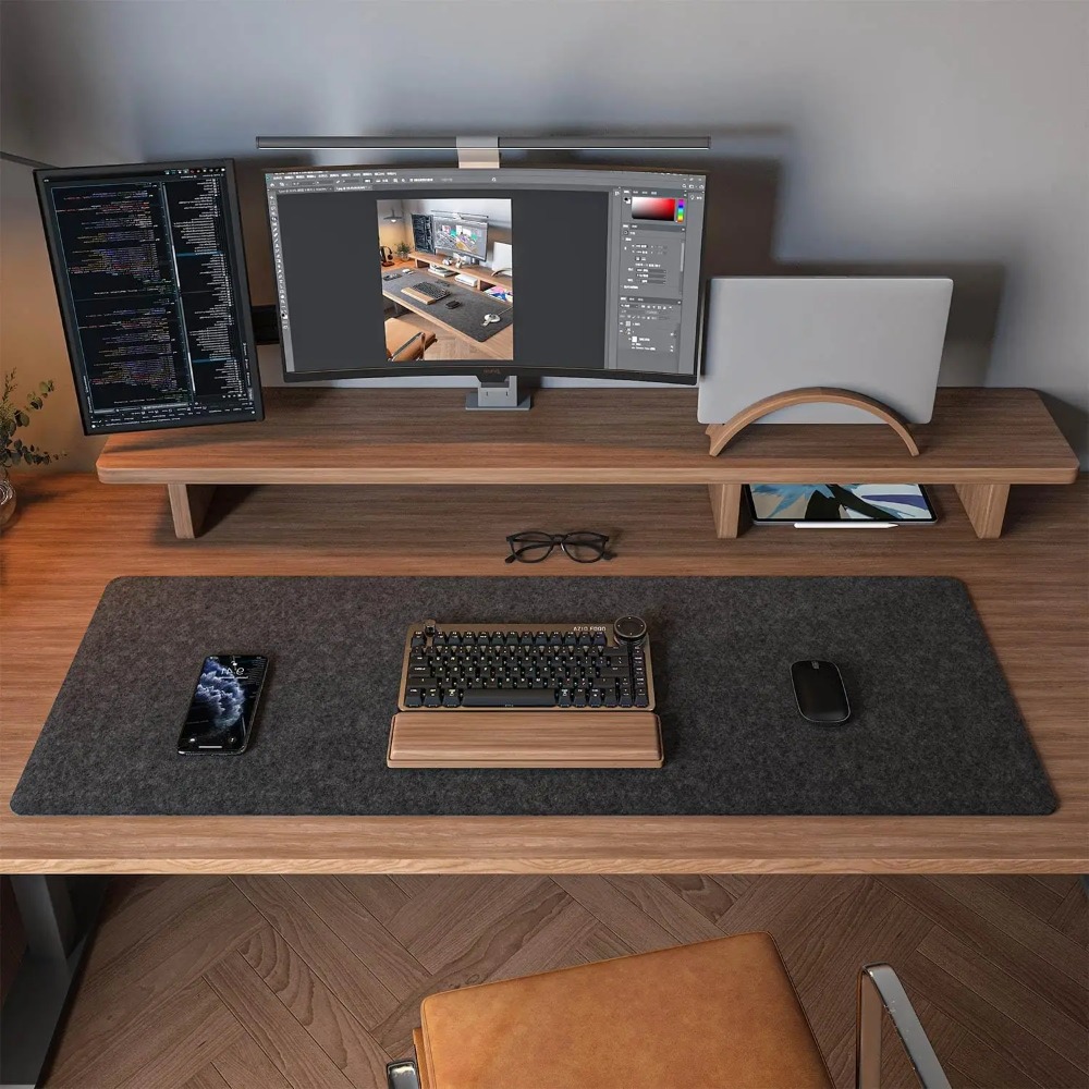 Felt Desk Mat Computer Mat for - Office Furniture China recension och pris