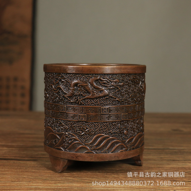 Bronze Incense Burner Cylinder - Office Furniture Phoenix recension och pris