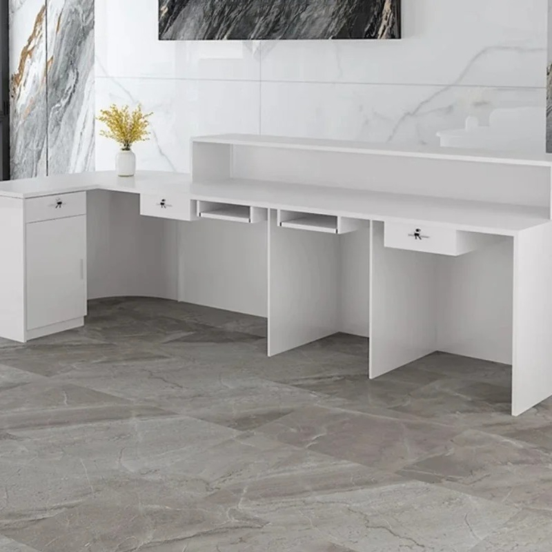 Storage Luxury Reception Desk  - Office Furniture In Usa recension och pris