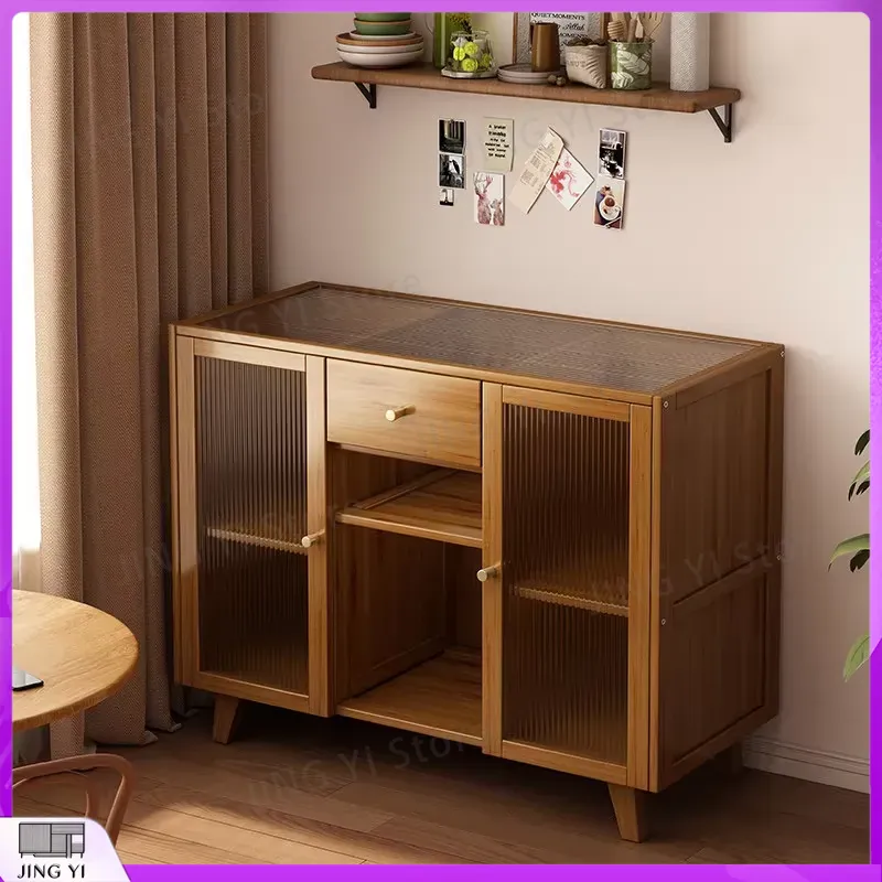 Wooden Kitchen Cabinet Buffet  - Credenza Office Storage recension och pris