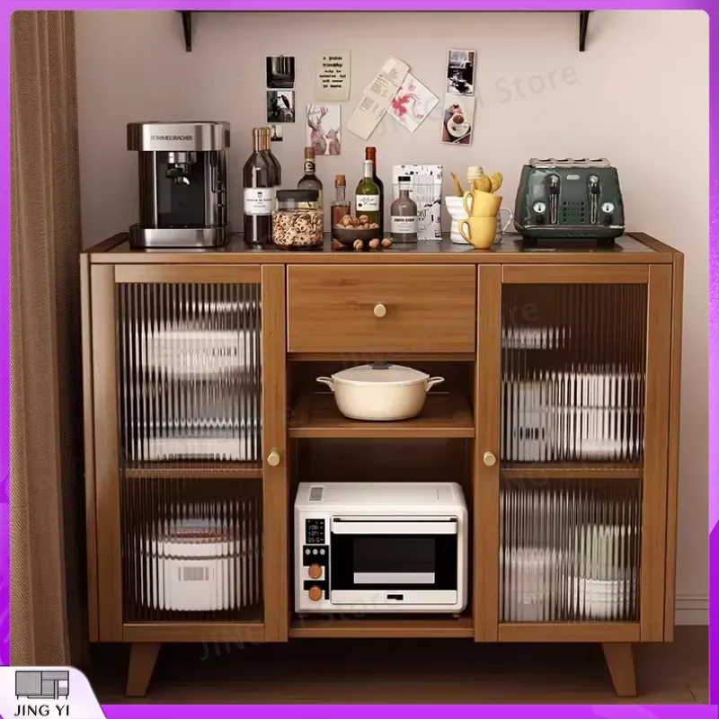 Wooden Kitchen Cabinet Buffet  - Credenza Office Storage recension och pris