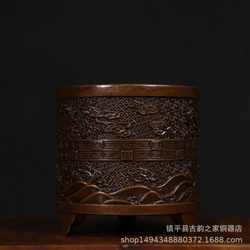 Bronze Incense Burner Cylinder - Office Furniture Phoenix recension och pris