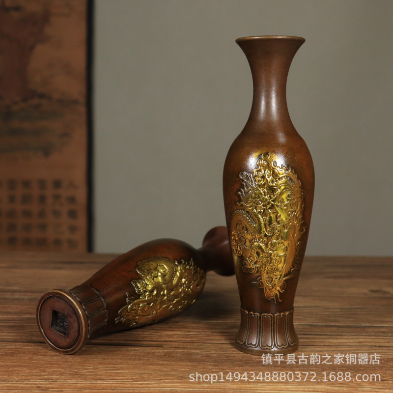 Pure Copper Dragon Phoenix Gol - Office Furniture Phoenix recension och pris