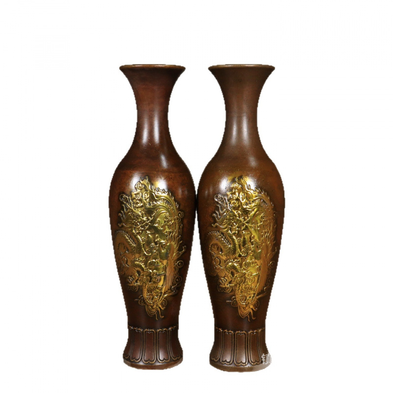 Pure Copper Dragon Phoenix Gol - Office Furniture Phoenix recension och pris