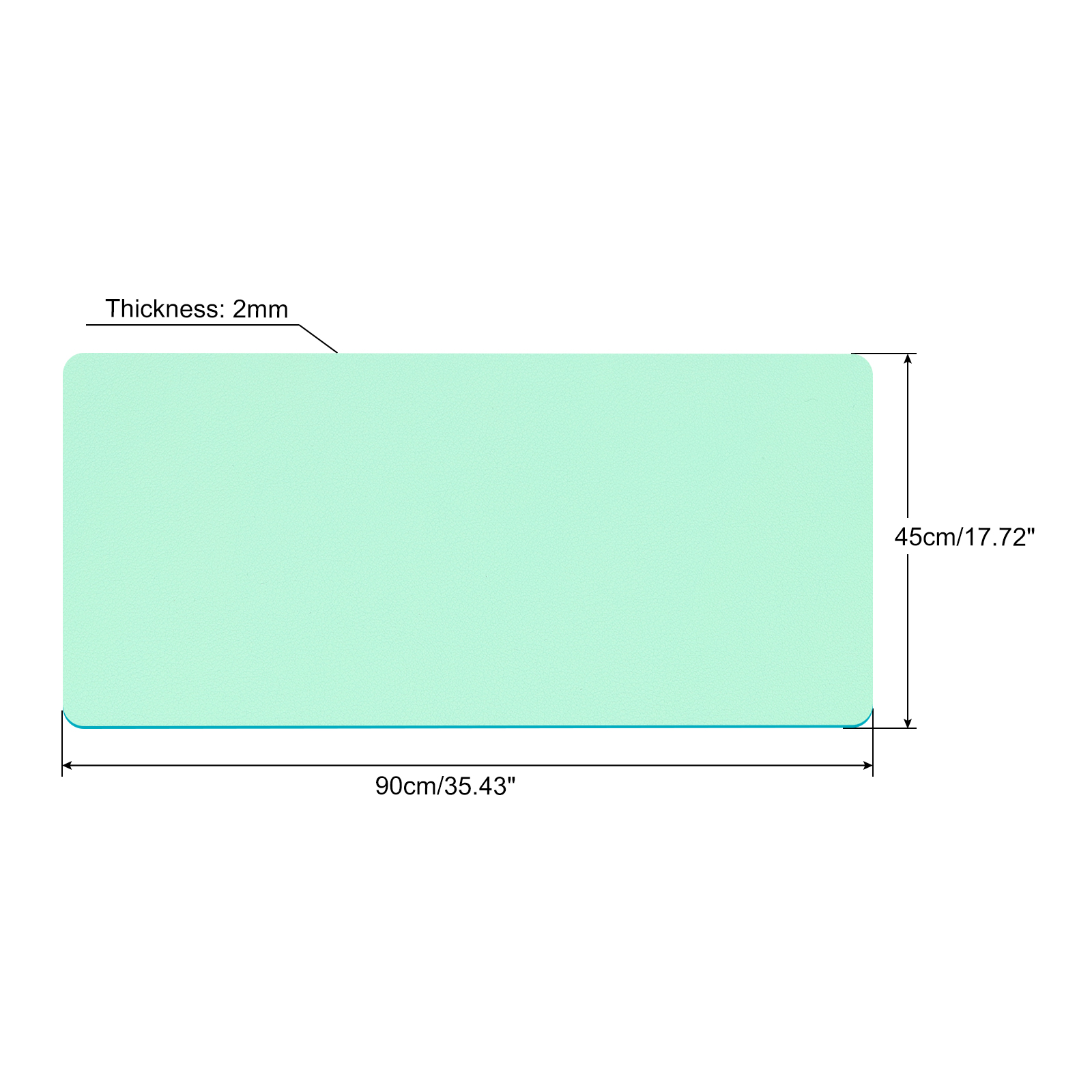 Office Desk Mat Protector PU L - Office Furniture China recension och pris