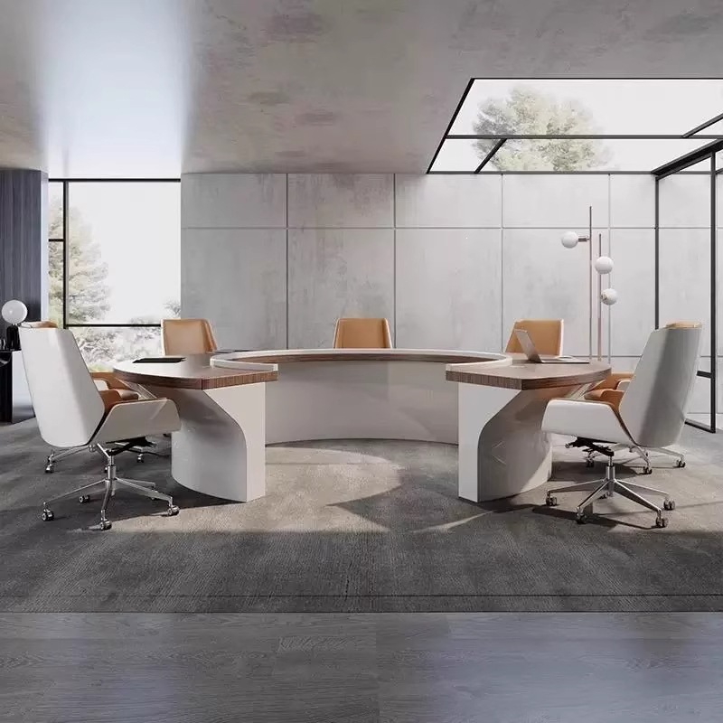Size and color can be customiz - Conference Table Round recension och pris