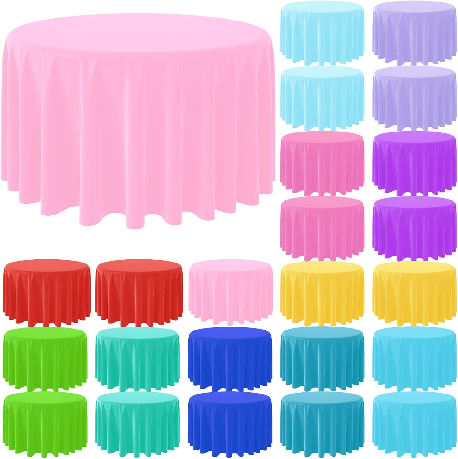 Disposable Round Solid Color T - Conference Table Round recension och pris
