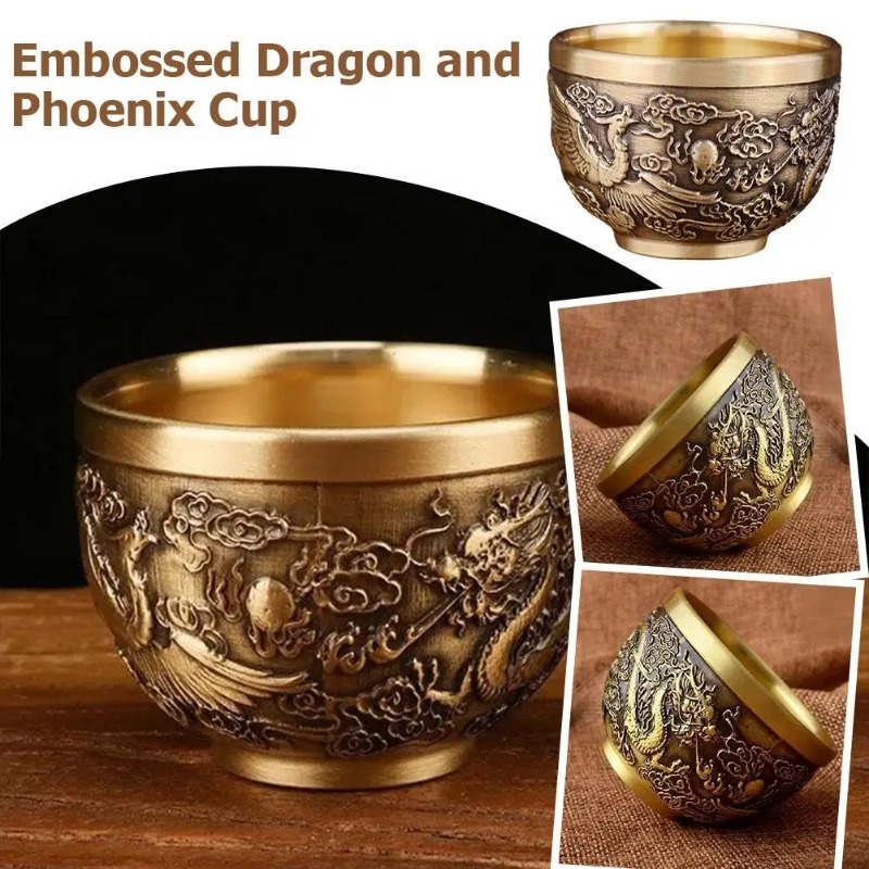 Embossed Dragon Phoenix Cloud  - Office Furniture Phoenix recension och pris