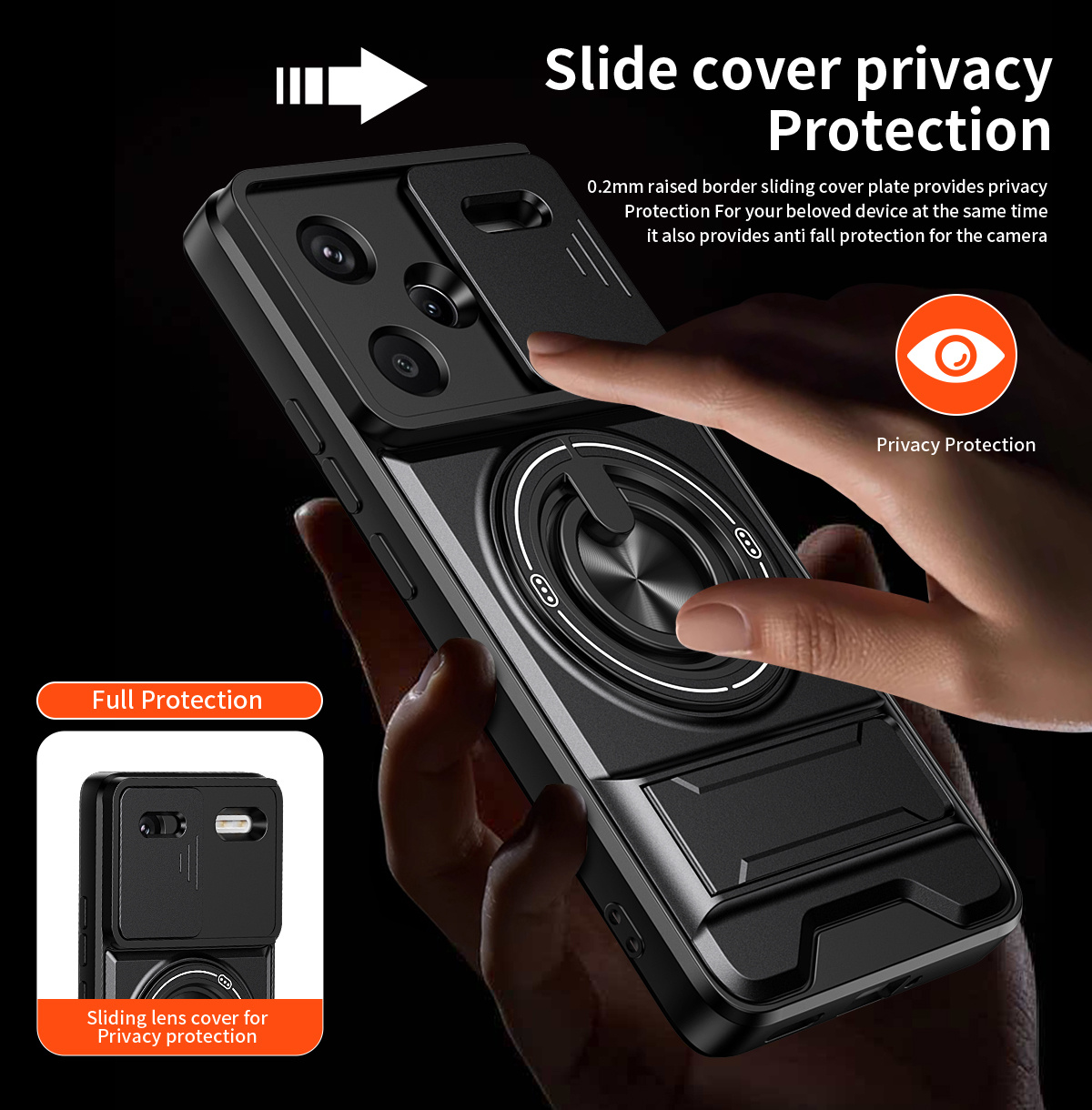 Lens Slide Camera Phone Case f - Magazine File Holder recension och pris