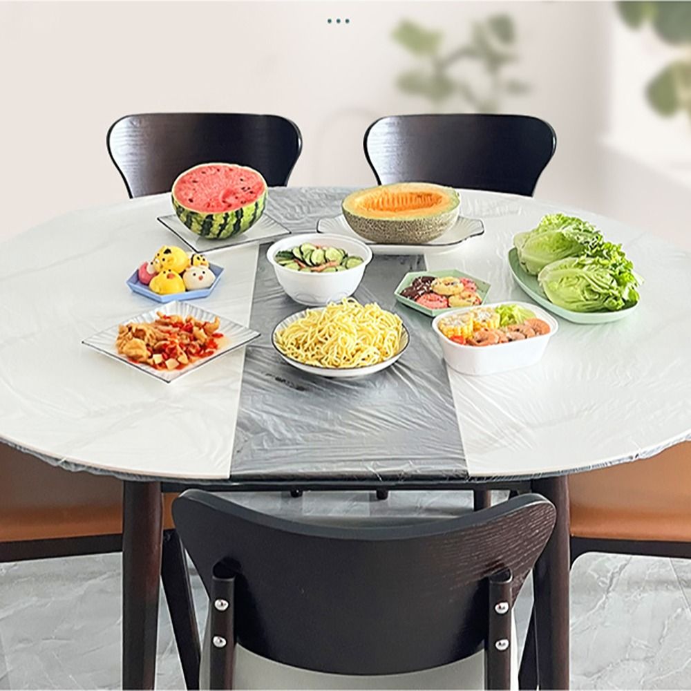 10Pcs Thickened PE Disposable  - Conference Table Round recension och pris