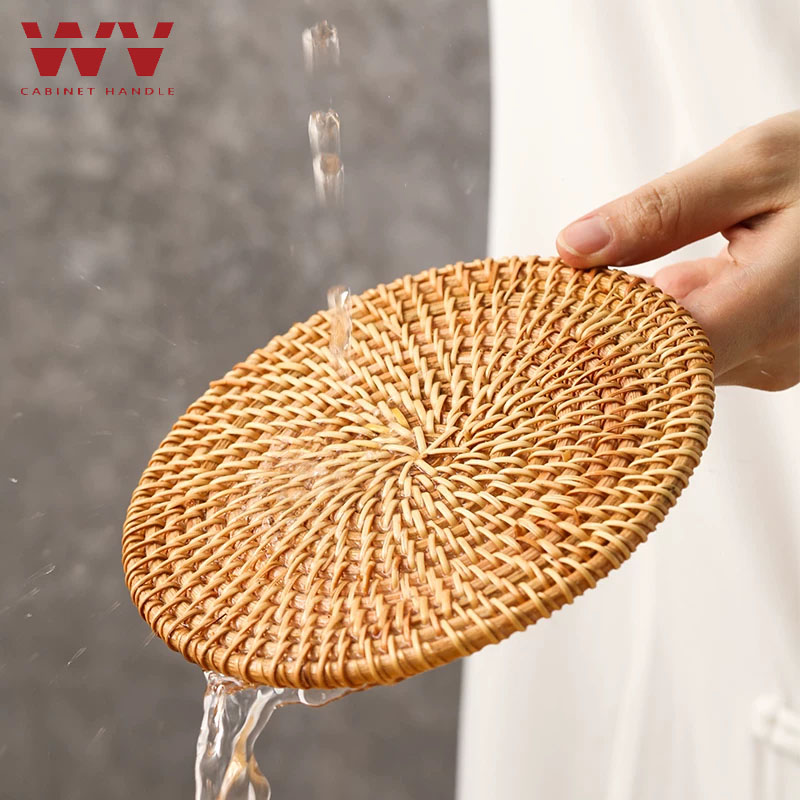 10-20cm Pot Mats Handwoven Rat - Conference Table Round recension och pris