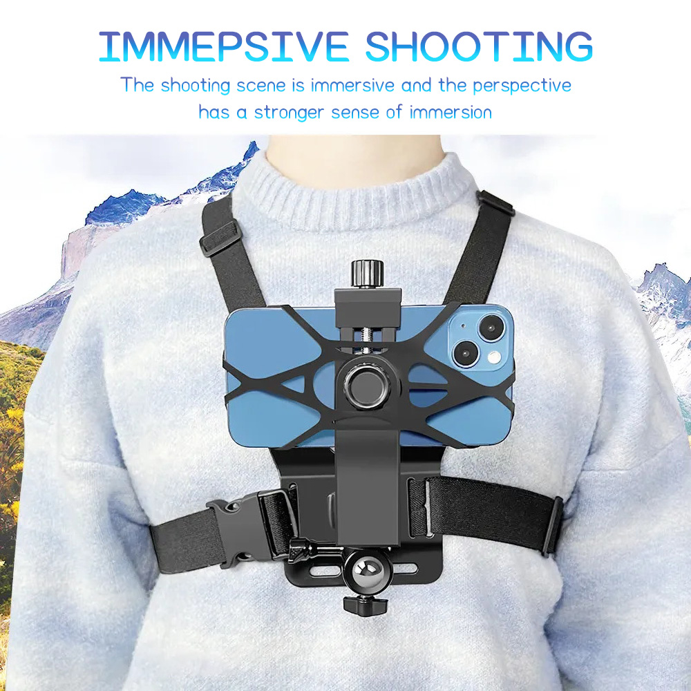 Chest Mount Phone Strap Holder - Magazine File Holder recension och pris