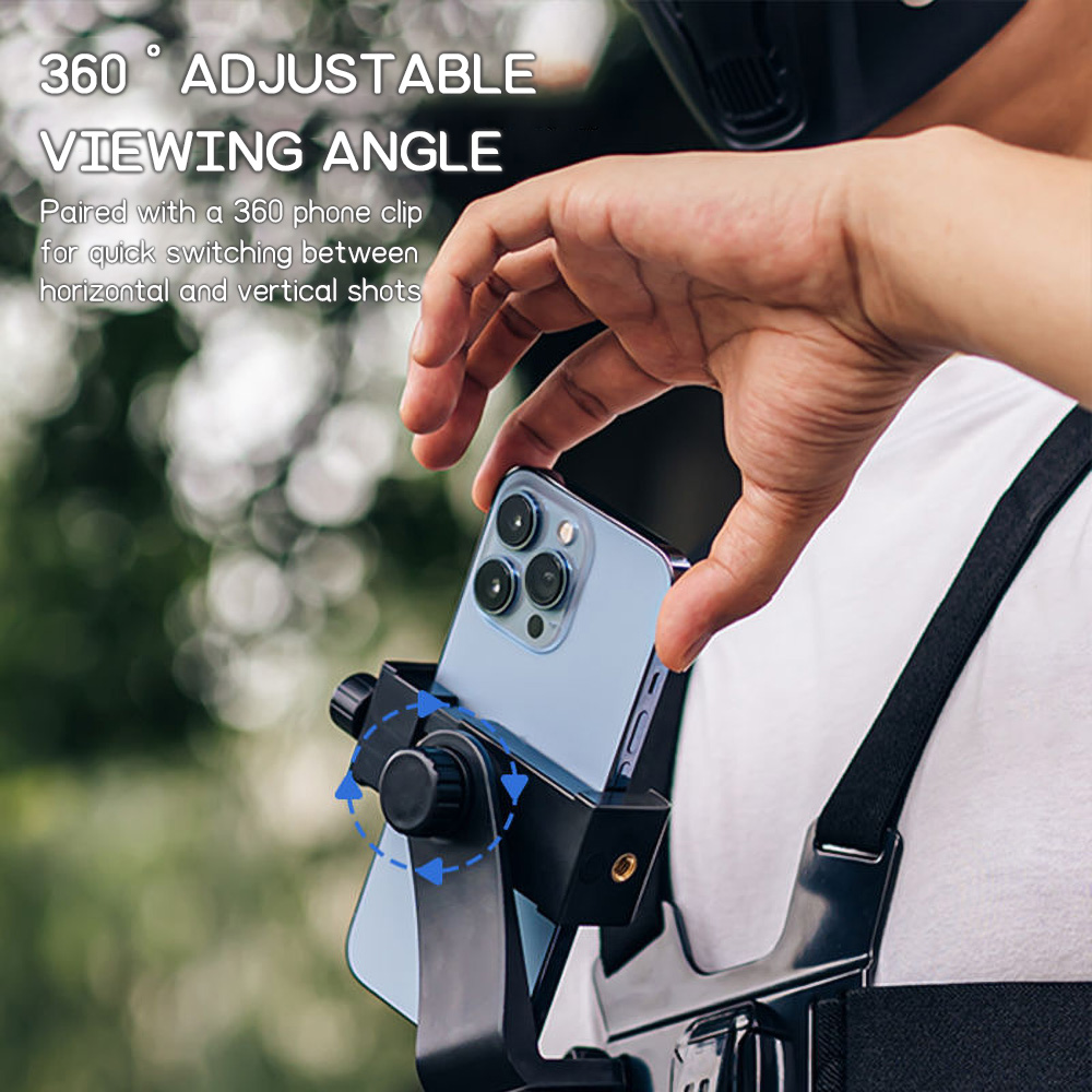 Chest Mount Phone Strap Holder - Magazine File Holder recension och pris